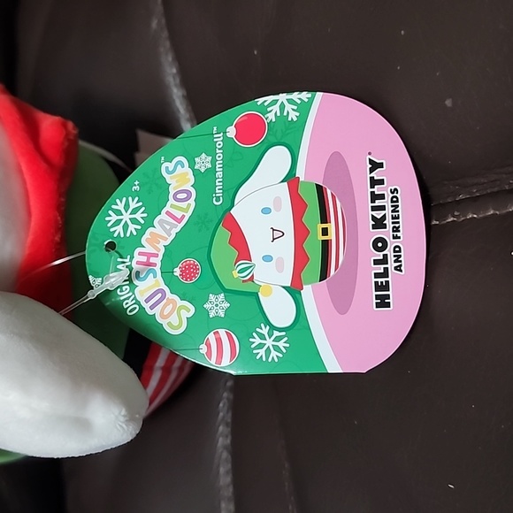 Brand new Squishmallows  Sanrio Holiday Cinnamoroll Stuffed Animal Pillow - Picture 5 of 10